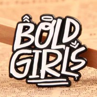 bold girls custom lapel pins