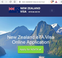 FOR BELGIAN AND FRENCH CITIZENS - NEW ZEALAND New Zealand Government ETA Visa - NZeTA Visitor Visa Online Application - Visa pour la Nouvelle-Zélande en ligne - Visa officiel du gouvernement de la Nouvelle-Zélande - NZETA