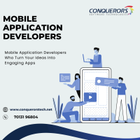 Mobile Application Developers in Hyderabad|7013196804| Conquerors Tech