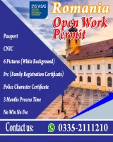 Romania open work permit