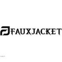 men faux leather jacket