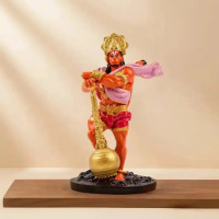 The Bahubali Hanuman idol shows Lord Hanuman in a powerful pose.