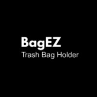 BagEZ Durable Hanging Trash Bag Holder for Clean Spaces