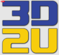 3D-2U