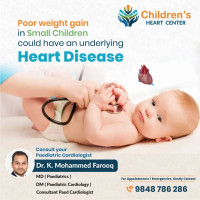 Top Pediatric Cardiologist Center in Kurnool | Children's Heart Center