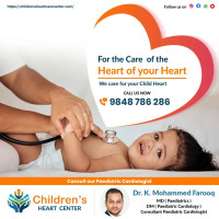 Best Hospital for Child Heart Surgery in Kurnool | Experienced Pediatric Heart Surgeons | Dr K Mohammed Farooq