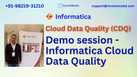 Informatica Cloud Data Quality (CDQ) Training - InventModel