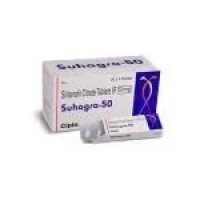 Suhagra 50 Mg tablet contains Sildenafil. It is better known as the blue pill