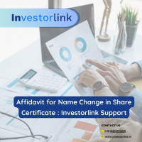 Affidavit for Name Change in Share Certificate : Investorlink Support