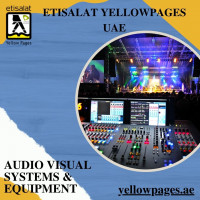 List of Audio Visual Systems & Equipment in UAE