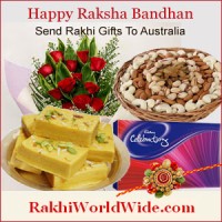 Order Online to Send best Rakhi & Gifts for Brother in Australia and get assured Delivery