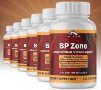 BP Zone Advanced Blood Pressure Support: Expert Formulated Supplement (120 Capsules)