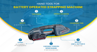 battery operated strapping machine