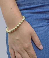 Shop 14k Cuban link bracelet in USA Texas