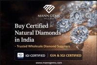 Buy Certified Natural Diamonds in India – Trusted Wholesale Diamond Suppliers