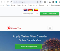 FOR GERMAN CITIZENS - CANADA Tourist and Business Visa / Electronic Travel Authority from Immigration and Government Office of Canada - Visumantrag der kanadischen Regierung, Visumantragszentrum für elektronische Online-Visumsanträge / Reisegenehmigung