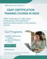 CBAP Certification Training Course in India