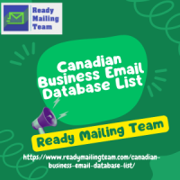 Make a Business Opportunities with the Canadian Business Email Database List