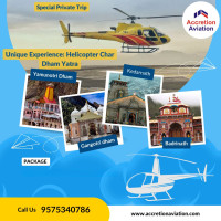 Accretion Aviation Char Dham Yatra By Helicopter Private Jet Charter Air Ambulance