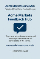 AcmeMarketsSurveyUS – Take the Official Acme Feedback Survey