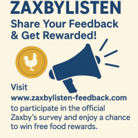 ZaxbyListen – Share Your Feedback & Get Rewarded!