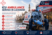 Ambulance Service in Lucknow – Trusted 24/7 Emergency Patient Transport