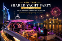 New Year Shared Yacht Party in Dubai