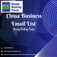 China Business Email List – Verified Data Solutions by Ready Mailing Team