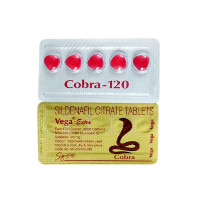 Cobra 120 Mg - ED Treat | Reviews | Price | Side Effects-onemedz.com