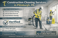 Construction Cleaning Services in Pittsburgh, PA