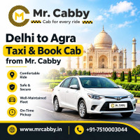 Book Delhi to Agra Cab Service with Mr.Cabby