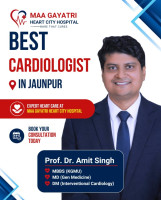 Dr. Amit Singh- Best Cardiologist in Jaunpur | Maa Gayatri Heart City Hospital