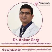 Dr. Ankur Garg Liver Transplant Surgeon Nanavati Max Mumbai