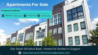 Elan Sector 49 Sohna Road - New Flats For Sale In Gurgaon