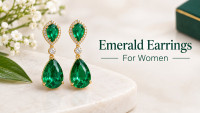 Emerald Earrings For Women