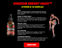 Diverxin Energy Maxx Focuses On To Feel Healthier. Helps to eliminate toxins, Increase Energy and Vitality!