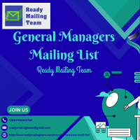 General Managers Mailing List from Ready Mailing Team