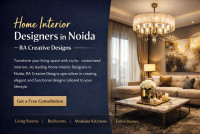 Find the Best Home Interior Designers in Noida - RA Creative Designs