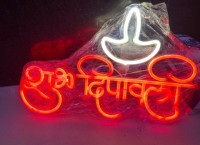 Led neon sign board