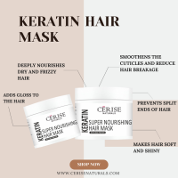 Keratin Hair Mask: Nourish Your Hair with Cerise Naturals