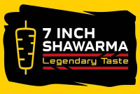 7 inch shawarma