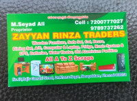 Zayyan Rinza Traders | Ramapuram