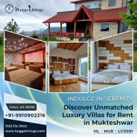 Tranquil Long Stays in Luxury Villas in Mukteshwar for Rent