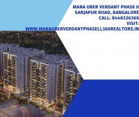 Mana Uber Vedant Phase II Sarjapur road, Bangalore | Apartments for sale