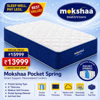 Mokshaa Pocket Spring Mattress