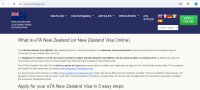 FOR TAIWANESE CITIZENS - NEW ZEALAND New Zealand Government ETA Visa - NZeTA Visitor Visa Online Application - 紐西蘭線上簽證 - 紐西蘭政府官方簽證 - NZETA