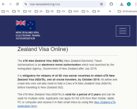 FOR THAILAND CITIZENS - NEW ZEALAND Immigration of New Zealand for Electronic Travel Authority and Visa for Tourist and Business - วีซ่ารัฐบาลอย่างเป็นทางการของนิวซีแลนด์ - วีซ่านิวซีแลนด์ออนไลน์ - NZETA