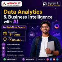 No1 Data Analytics and Business Intelligence With AI Online Training In Hyderabad