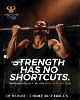 Strength Has No Shortcuts | Best Gym in Sitapur – Bodyline Gym Bodybuilding
