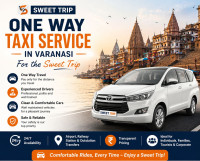 One Way Taxi Service in Varanasi